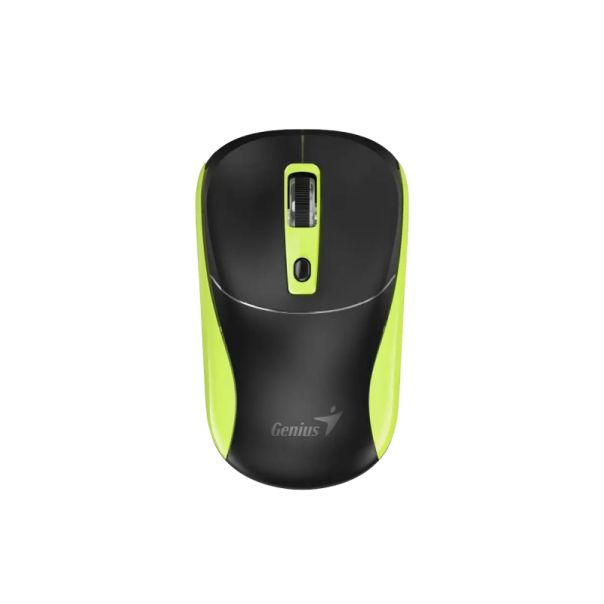 GENIUS Bežični optički miš NX-7123, crna/zelena - MIS02177