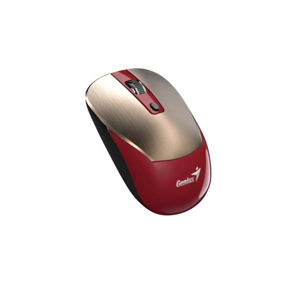 GENIUS Bežični optički miš NX-7125, crvena/zlatna - MIS02181