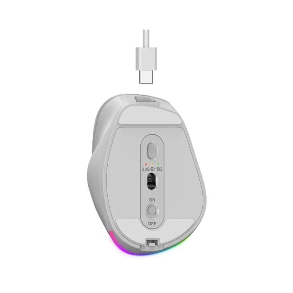 GENIUS Bežični miš Ergo 9000S Pro, bela - MIS02184