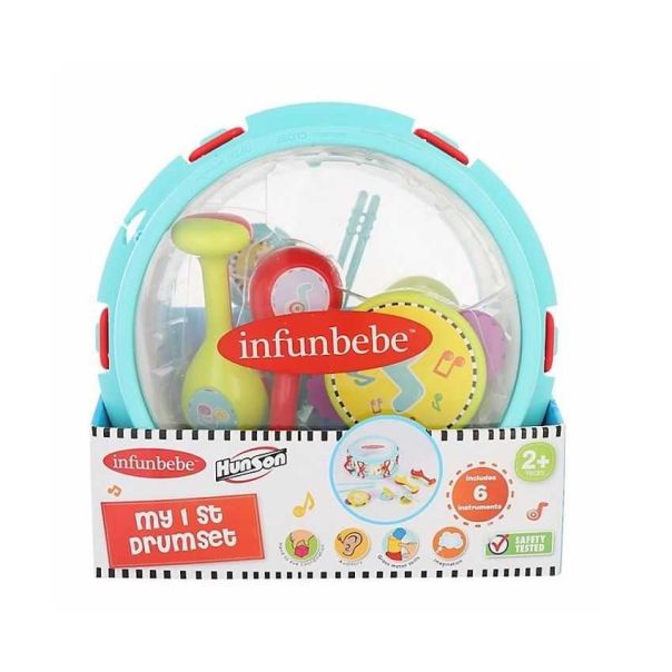INFUNBEBE Igračka za bebe - Moji prvi bubnjevi 24+m - ML6601