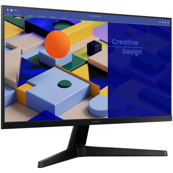 SAMSUNG Monitor S24C314EAU TFT 61cm/24inc (1920x1080) 16:9 5ms IPS HDMI VGA Full HD Black - MO006