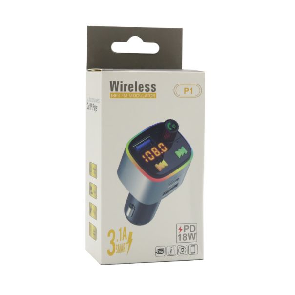 FM modulator FM-P1 PD+QC3.0 crni - EP2949180