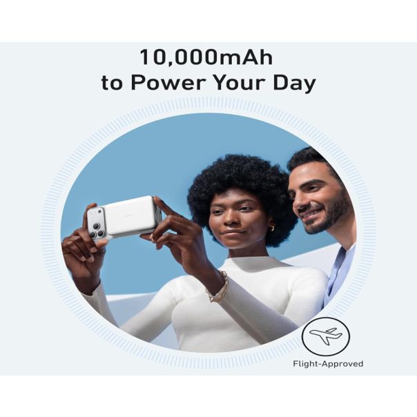 ANKER Power bank MagGo 10000mAh, 15W, magnetno bežični, bela - EP3003628