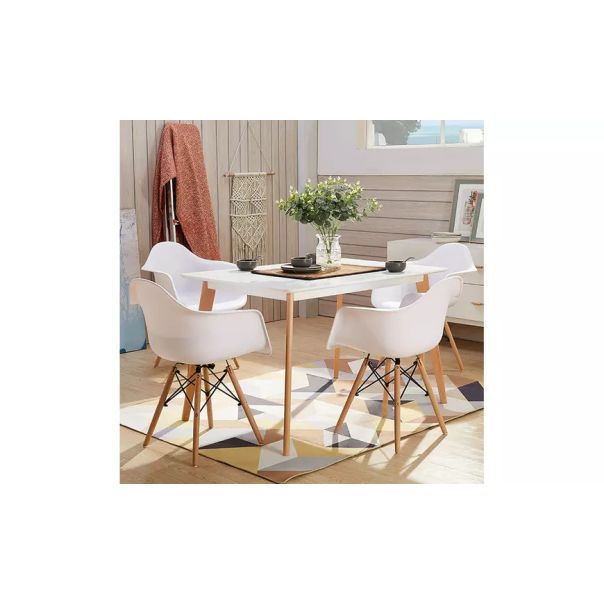 BOLZZ Modena set 4 stolice white - BOLMODCHAWHITS