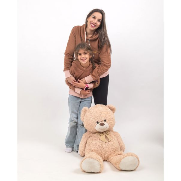 KEVA SI Dečija dukserica - Mamina ljubav, braon - 114Kevasi