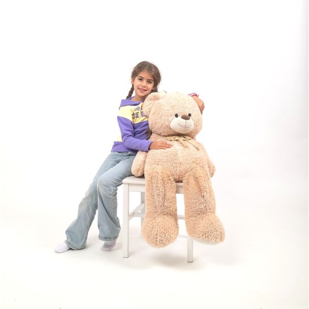 KEVA SI Dečija dukserica - Od ljubavi se raste , ljubičasta, žuta - 122Kevasi