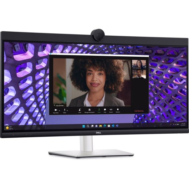 DELL 34.1 inch P3424WEB WQHD Video konferencijski zakrivljeni IPS monitor - MON02688