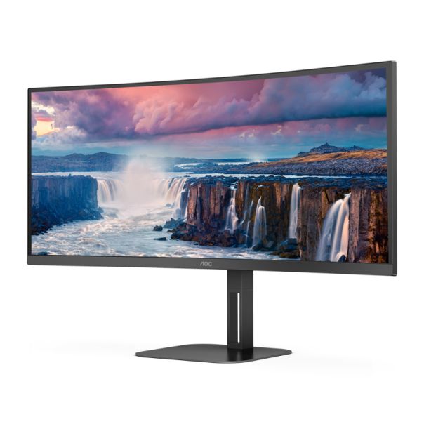 AOC 34 inca CU34V5C/BK WLED zakrivljeni monitor - MON02973