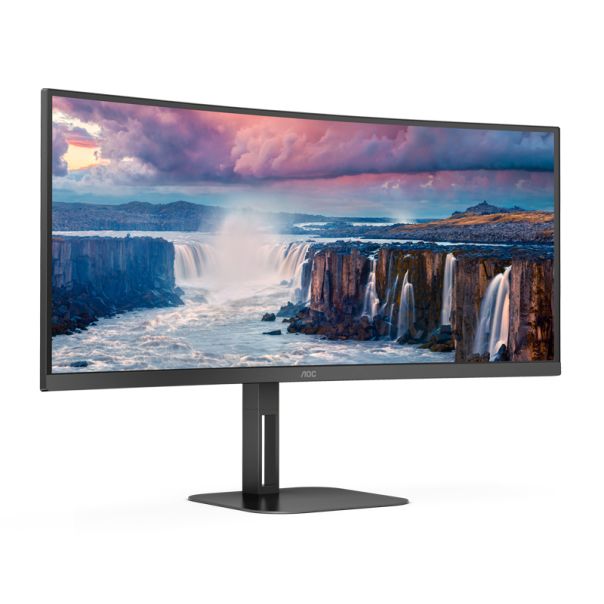 AOC 34 inca CU34V5C/BK WLED zakrivljeni monitor - MON02973