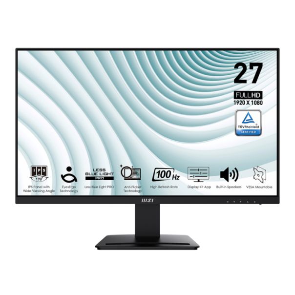 MSI 27 inča PRO MP273A FHD 1920x1080 IPS 100Hz business monitor - EP3061257
