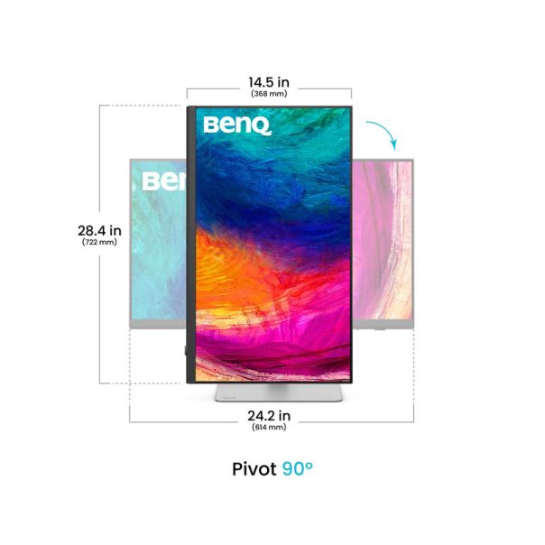 BENQ 27 inča PD2730S 5K IPS LED Dizajnerski monitor beli - EP2815511