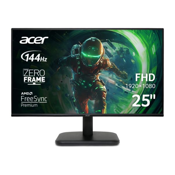 ACER 24.5 inča EK251QP6BI FHD 1920x1080 IPS 144 Hz gaming monitor - MON03455