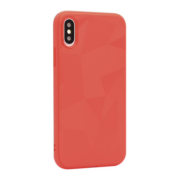 Maska za iPhone XS Mosaic Look crvena - 027020