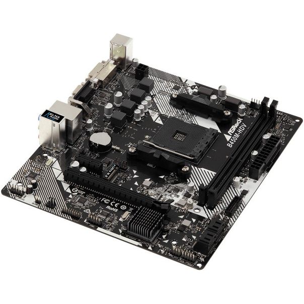 ASROCK Matična ploča MOT AM4 B450M-HDV R4.0 mATX - MP007