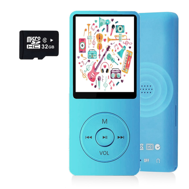 MP3 Player Bluetooth 32GB plavi - 600692