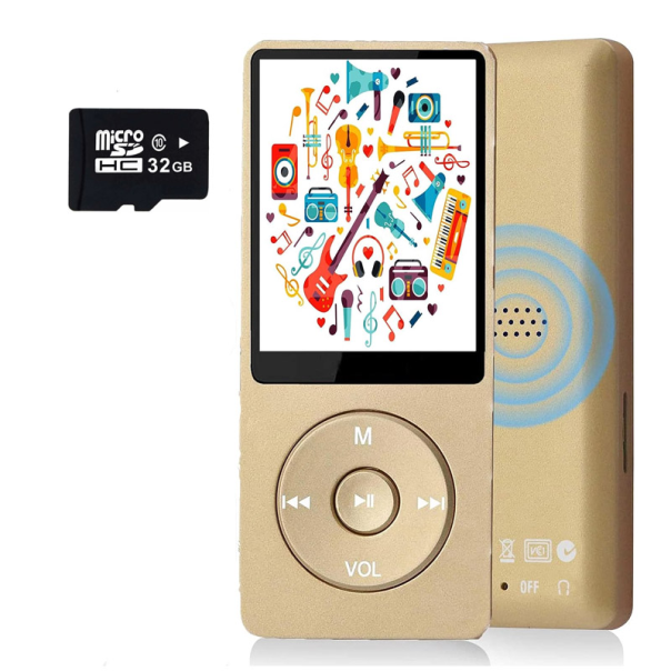 MP3 Player Bluetooth 32GB zlatni - 600693