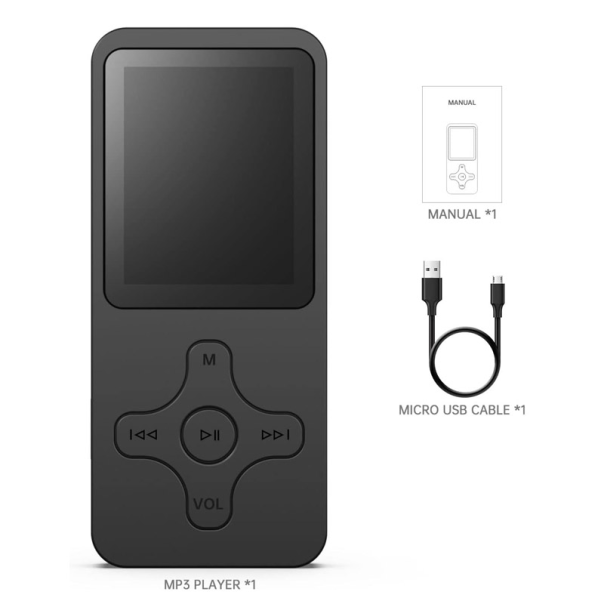 MP3 Player Bluetooth podrzava Micro SD crni - EP2681142