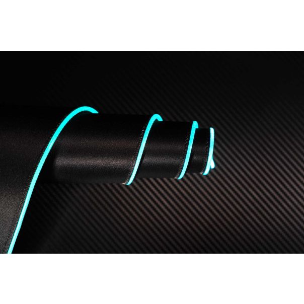 FANTECH Gejmerska podloga za miš MPR800s FIREFLY RGB CRNA 800x300 mm - FT65638