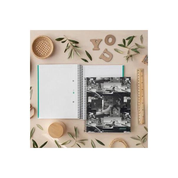 MIQUELRIUS Sveska A4 140 listova kvadratići - Skate park - MR4195