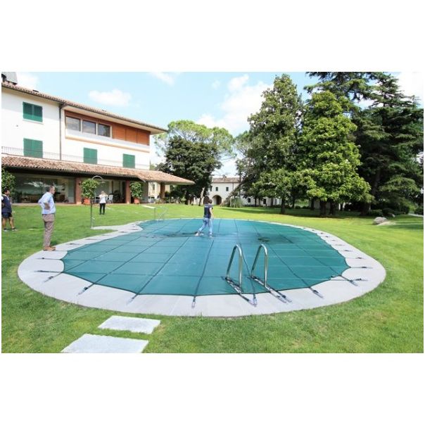 Nero Zimski prekrivač mreža za bazen 12×6 - 9217-1