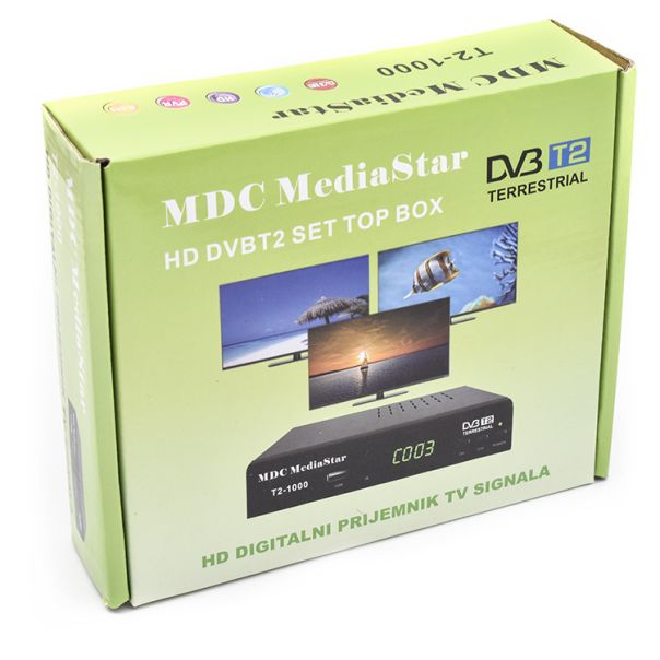 MEDIASTAR Set top box T2-1000 - MS0001