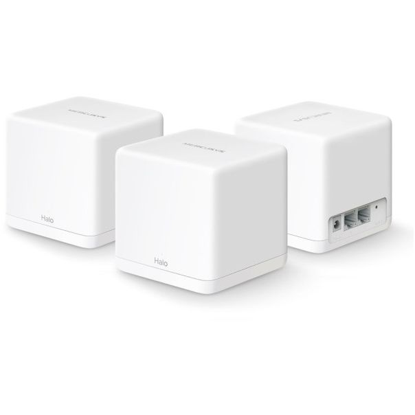 MERCUSYS Halo H30G (3 pack), Halo Mesh WiFi System - MS016