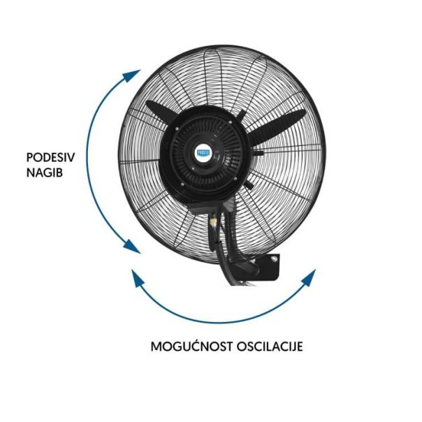 PROSTO Zidni ventilator sa raspršivačem MSF2608C - EP3158769