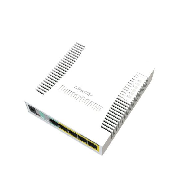 MIKROTIK CSS106-1G-4P-1S RB260GPS with SwitchOS and indor case - MT132