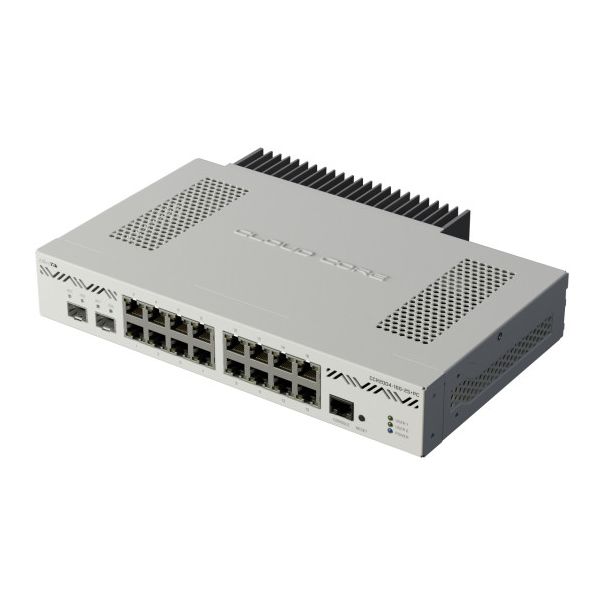 MIKROTIK CCR2004-16G-2S+PC sa licencom RuterOS L6, kuciste za pasivno hladjenje - MT153