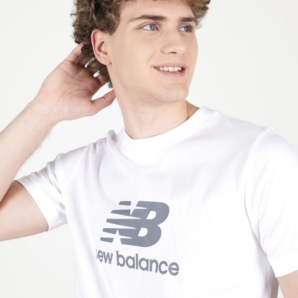 NEW BALANCE Majica kratak rukav sport essentials logo t-shirt M - MT41502-WT