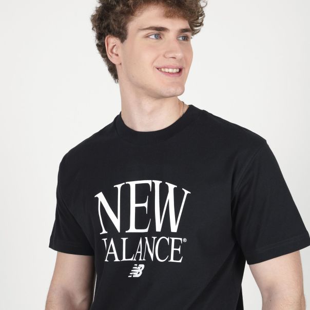 NEW BALANCE Majica kratak rukav reimagined graphic t-shirt M - MT61X6EQ-BK