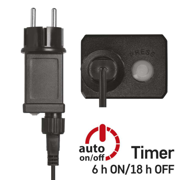 EMOS LED Nano lanac zeleni 15 m - MTG-D3AC05