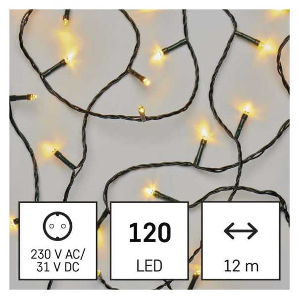EMOS LED Lanac zelene boje 12 m - MTG-D4AW09