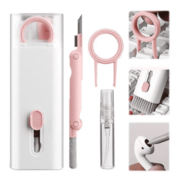 FANTECH Multifunkcionalna četka za čišcenje, roza - 603305-1