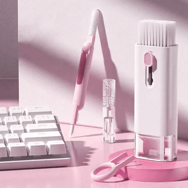 FANTECH Multifunkcionalna četka za čišcenje, roza - 603305-1