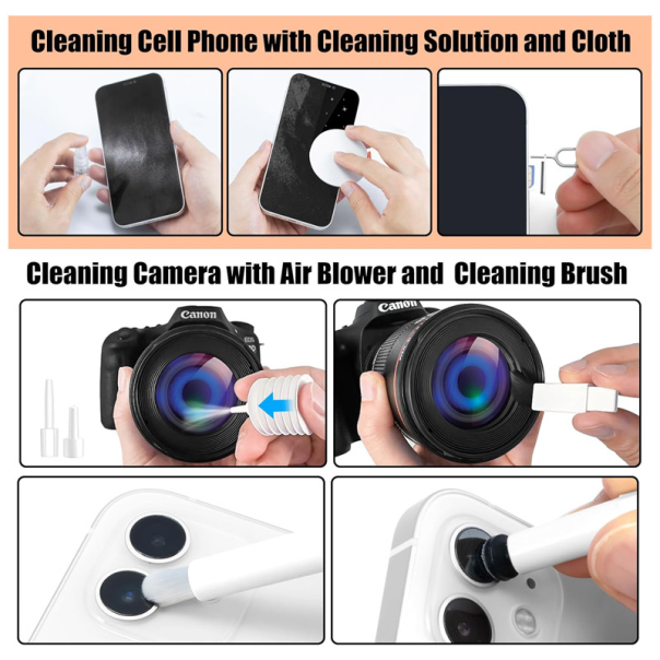 Multifunkcionalna cetka za čišćenje 20u1 bela - 606106