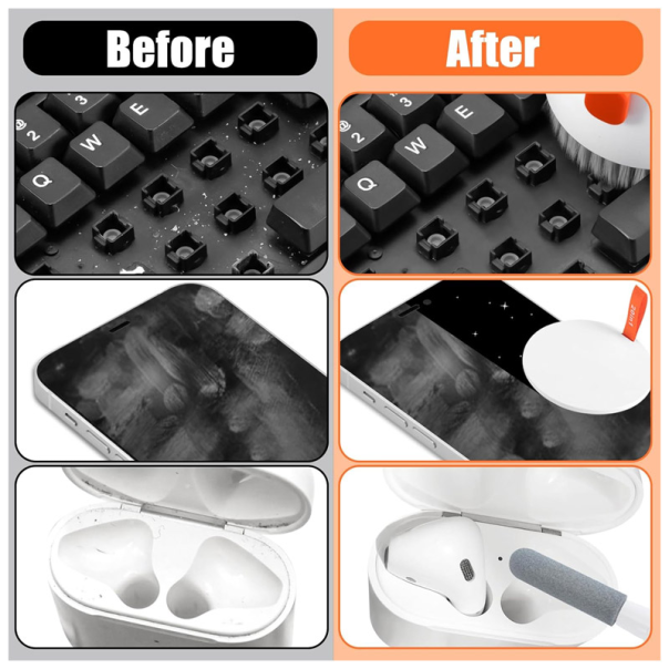 Multifunkcionalna cetka za čišćenje 20u1 bela - 606106