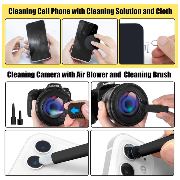 Multifunkcionalna cetka za čišćenje 20u1 crna - 606105