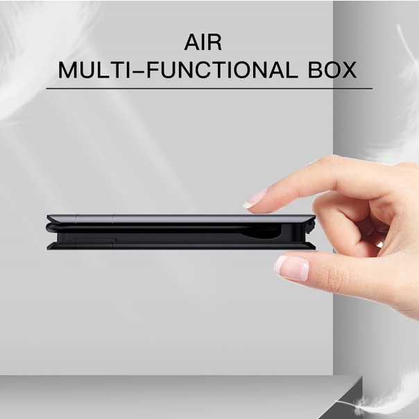 Multifunkcionalni box wireless punjač Budi 15W crni - 208858