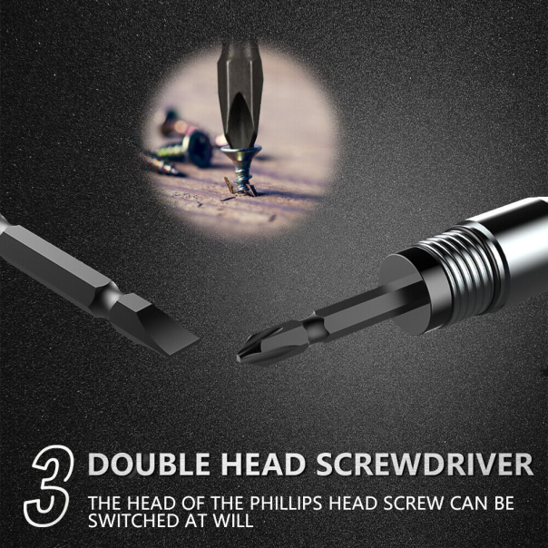 Multifunkcionalni stap sa dodacima (set za prezivljavanje) crni - 213527