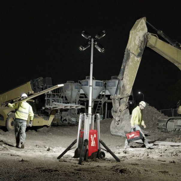 MILWAUKEE Baterijski led reflektor 6Ah sa postoljem - MXFTL-601 - 4933471844