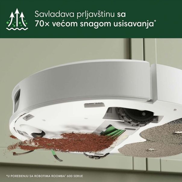 iROBOT Robot usisivač Roomba Combo 505+ beli - N185240