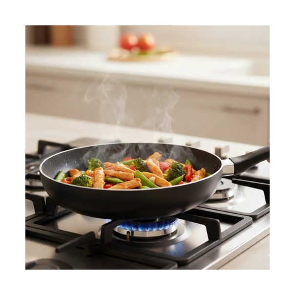 ZOTRIX Granitni tiganj sa poklopcem 28cm - n7504