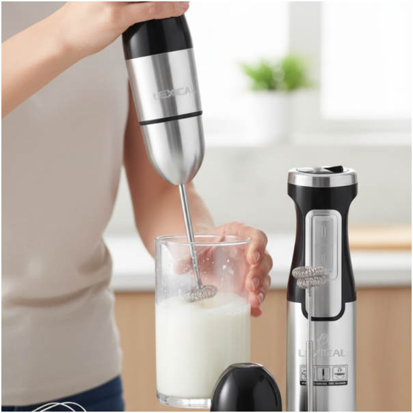 LEXICAL Ručni blender LHB-1666  6u1, 800W, sa titanskim sečivima - EP2853015