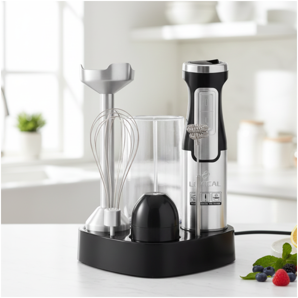 LEXICAL Ručni blender LHB-1666  6u1, 800W, sa titanskim sečivima - EP2853015