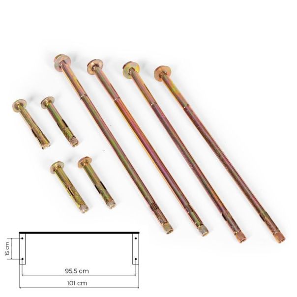 MODERNHOME Nadstrešnica za ulazna vrata 100x80 cm - EP2751949