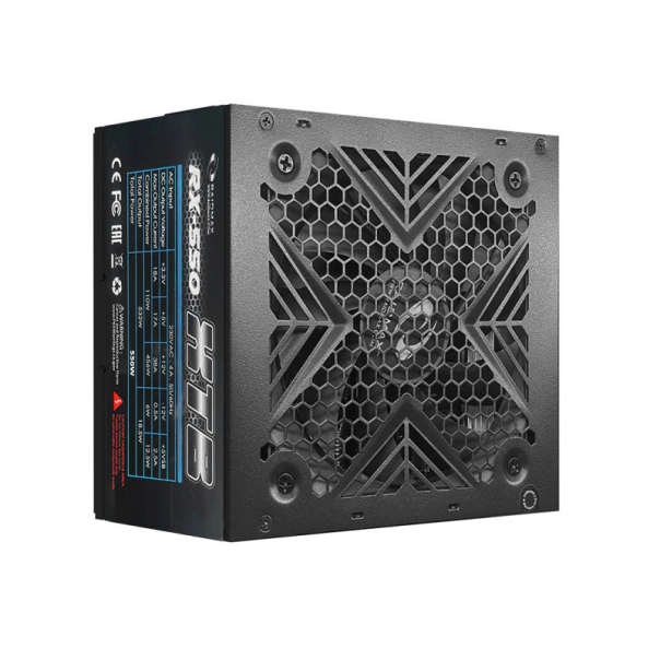 RAIDMAX Napajanje 550W RX-550XT(B) Full Black/120mmTC Fan/Retail Pack - D39866