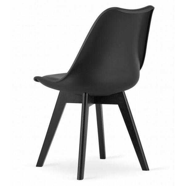 MODERNHOME Napoli set 4 stolice double black - 3706_4-MARK-AT