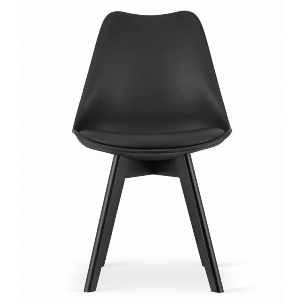 MODERNHOME Napoli set 4 stolice double black - 3706_4-MARK-AT