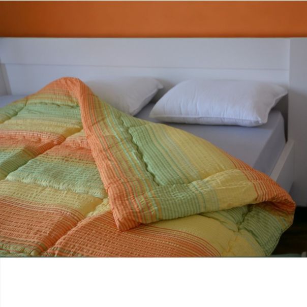 VIKTORIJA Prekrivač double mikrofiber, orange - VLK000438-orange